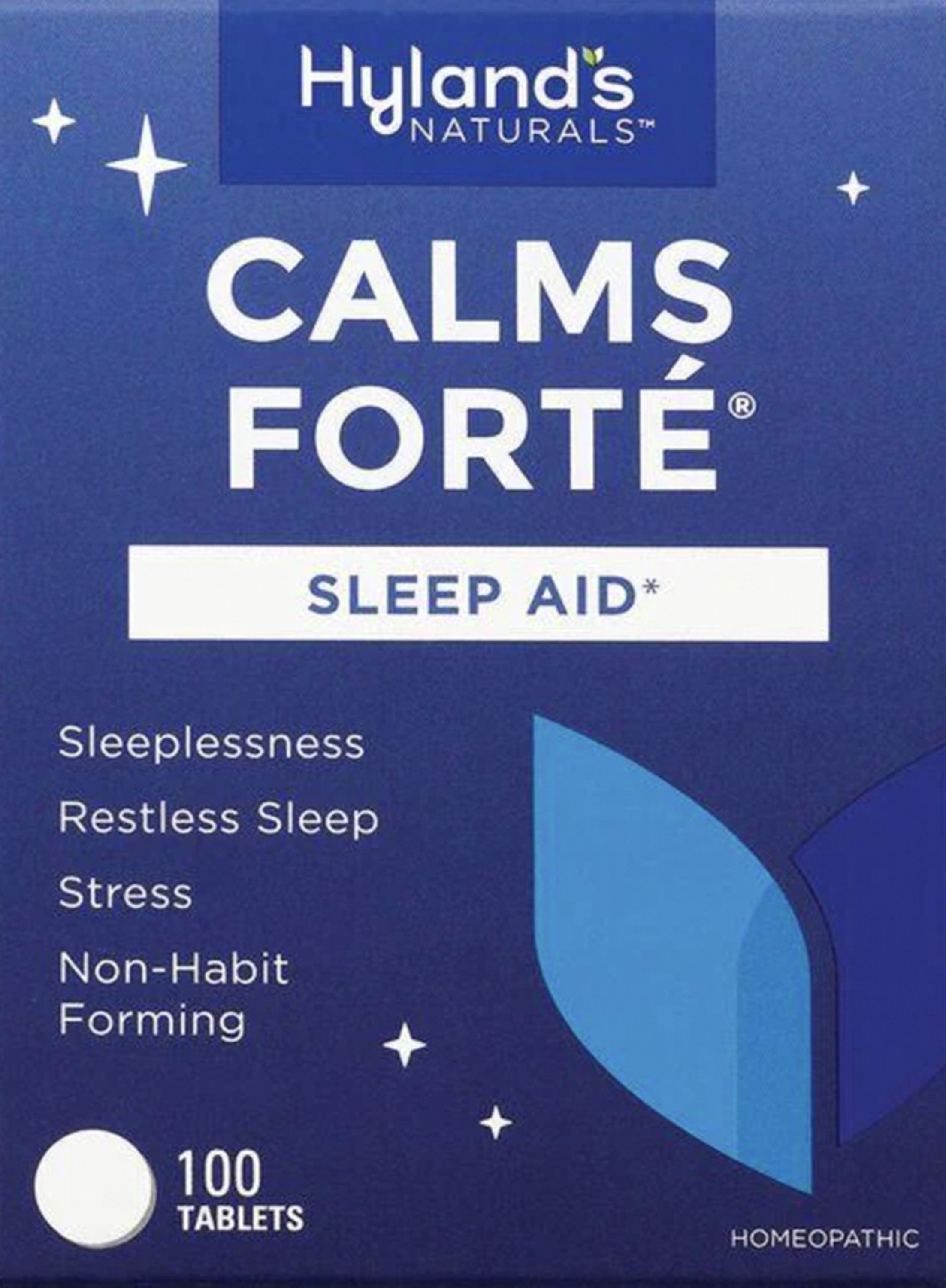 Calms Forte ชีวจิต ช่วยการนอนหลับ 100 เม็ด